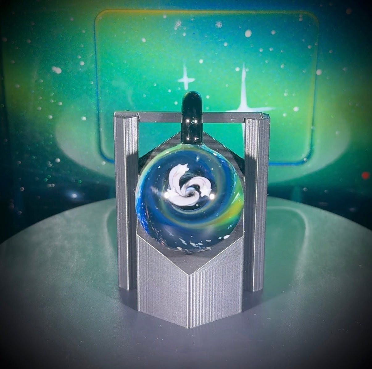 Spiraling Stars Pendant - Small