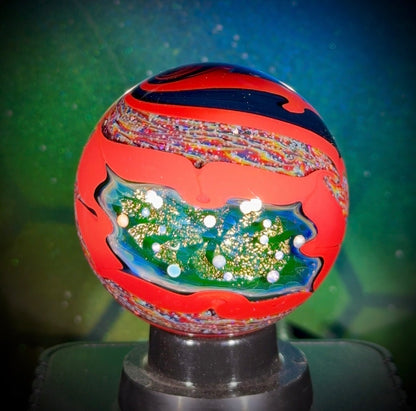 Justin Carter x N8 Collaboration Marble - Opal Staircase and Star Portal Window - 50.9mm
