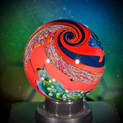 Justin Carter x N8 Collaboration Marble - Opal Staircase and Star Portal Window - 50.9mm