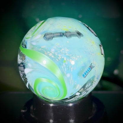 Planetary Fly-By Series Marble - Earth No7