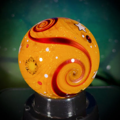 Planetary Fly-By Series Marble - Sun No8