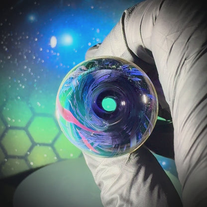 18mm Classic Space Martini Slide - Atom Murrine - Single Hole