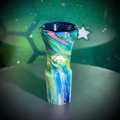 18mm Classic Space Martini Slide - Atom Murrine - Single Hole