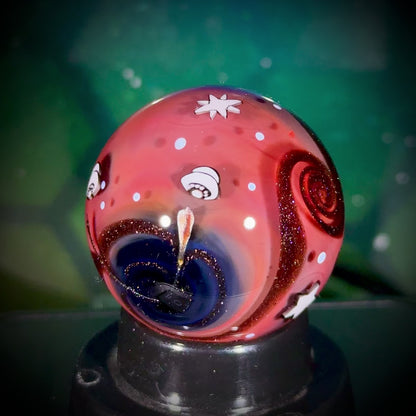Planetary Fly-By Series Marble - Mars No6