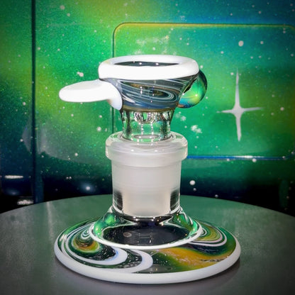 18mm 4-Hole Slide w/Stand - White