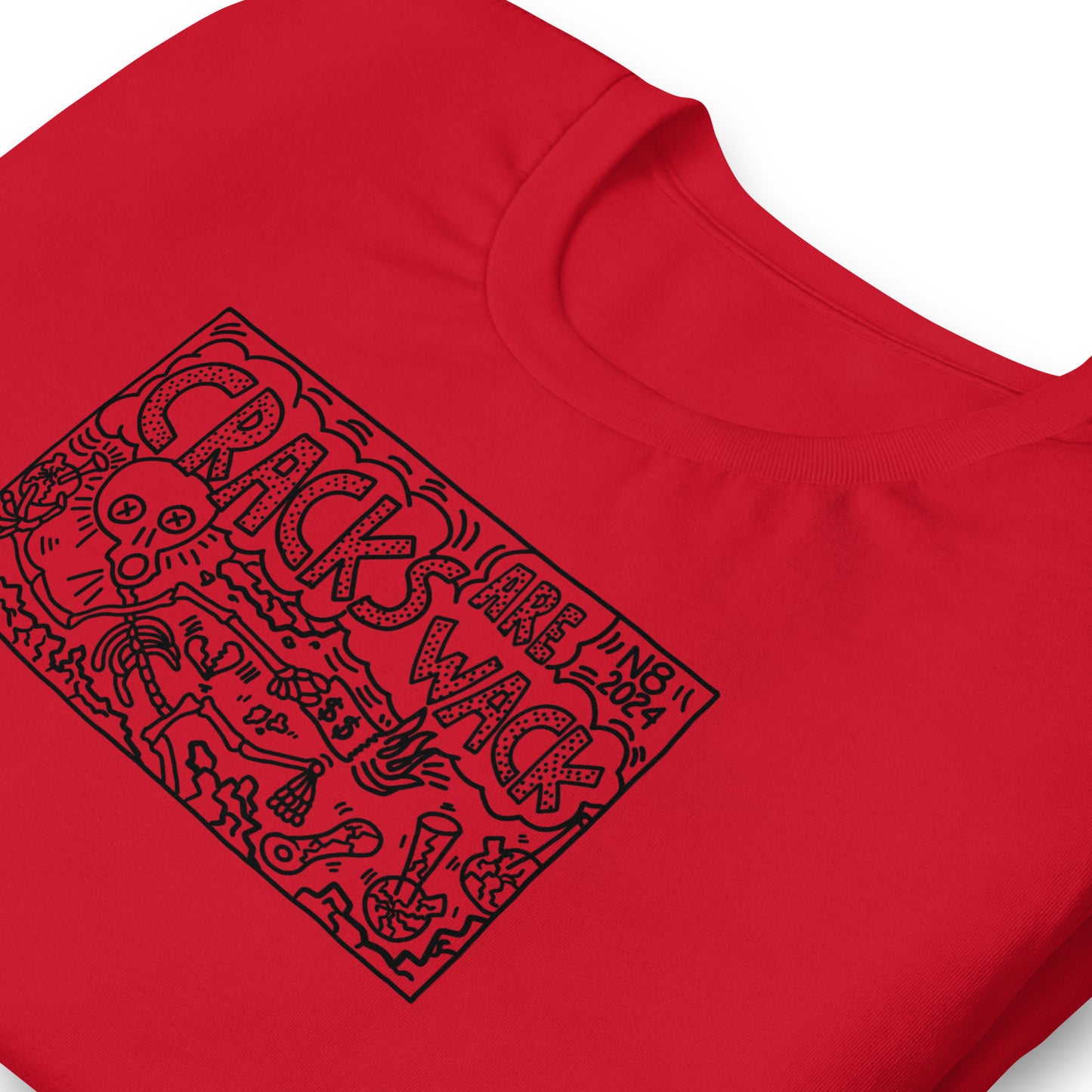 CRACKS'rWACK T-Shirt - N8 Glassblowing Humor Tee